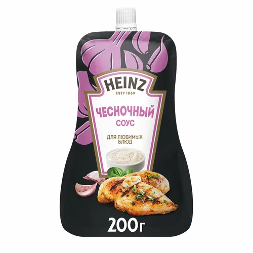 Соус HEINZ Чесночный, на основе растительных масел - доставка в СИЗО по России Общее дело